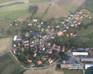 Letecké záběry na Bohuňov z roku 2007